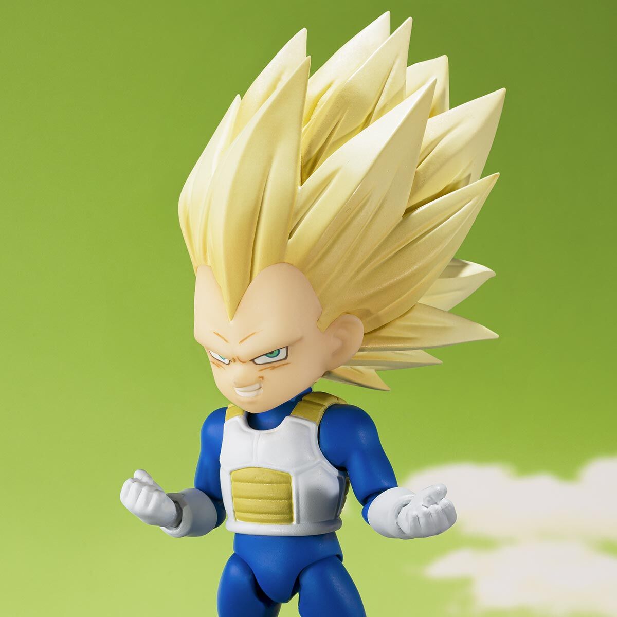 VEGETA (MINI) SUPER SAIYAN 3 DAIMA DRAGON BALL S.H.Figuarts Figure BANDAI