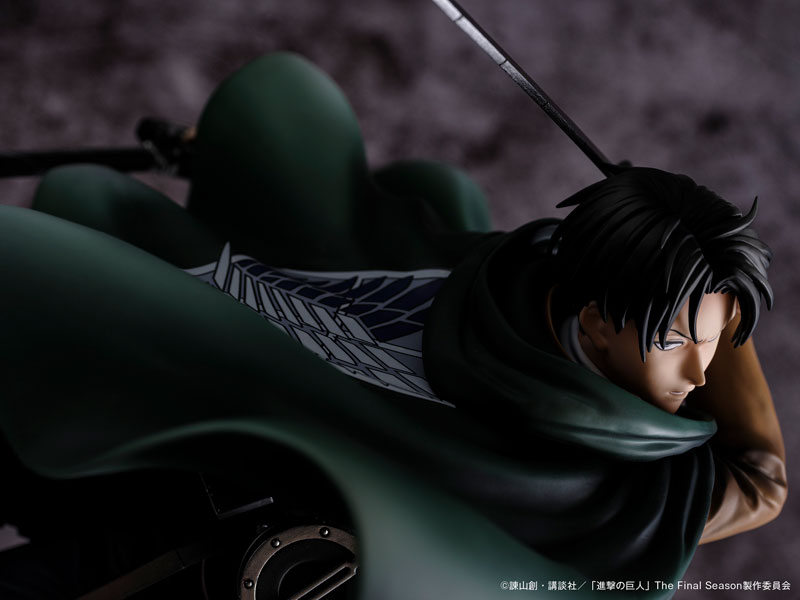 Levi Ackerman The Humanity's Strongest Soldier Attack on Titan 1/6 Scale Figure PONY CANYON CANIME