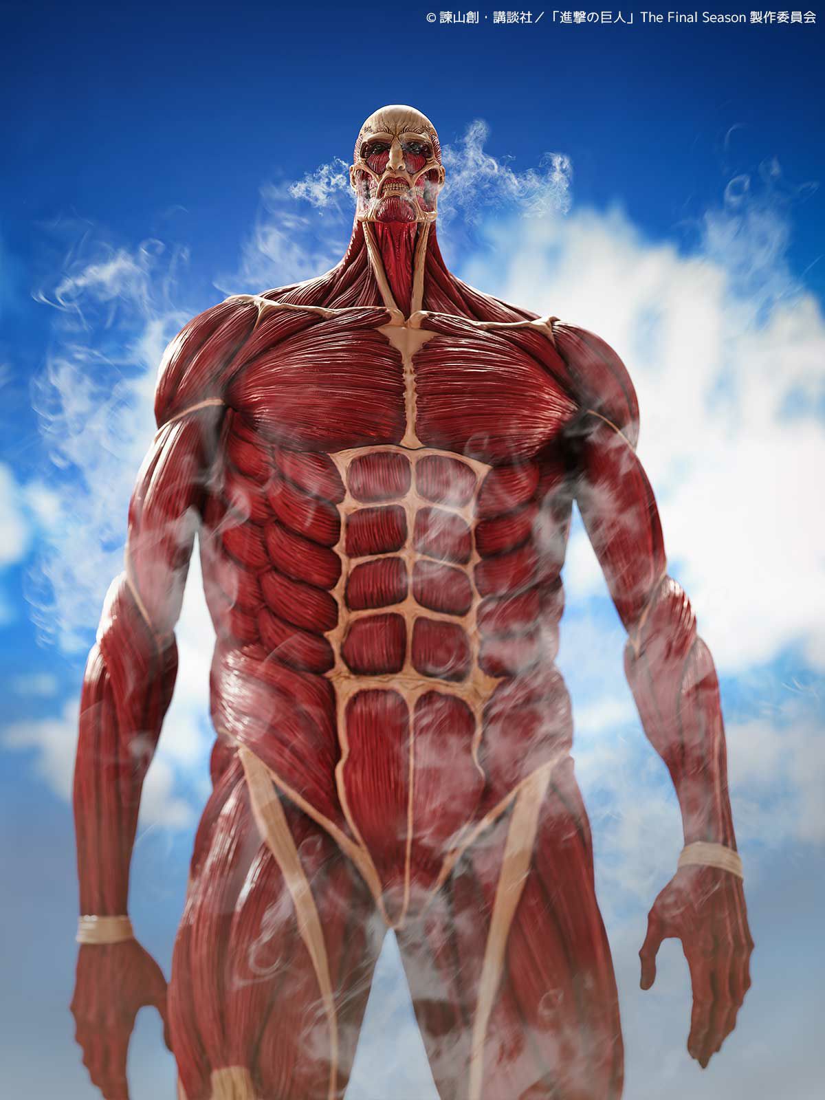Colossus Titan Colossal MEGA SOF VI Titan Figure Attack on Titan KAIYODO