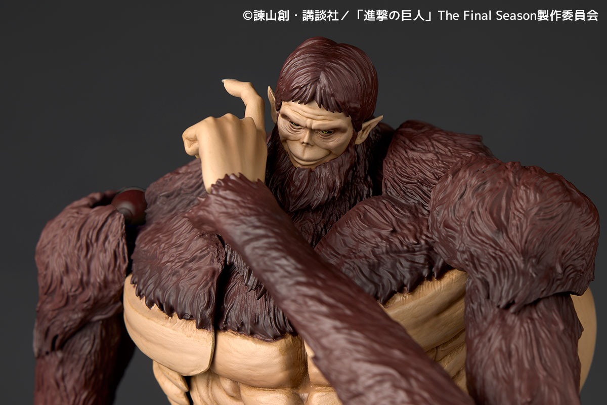 The Beast Titan Attack on Titan REVOLTECH Figure AMAZING YAMAGUCHI SERIES KAIYODO