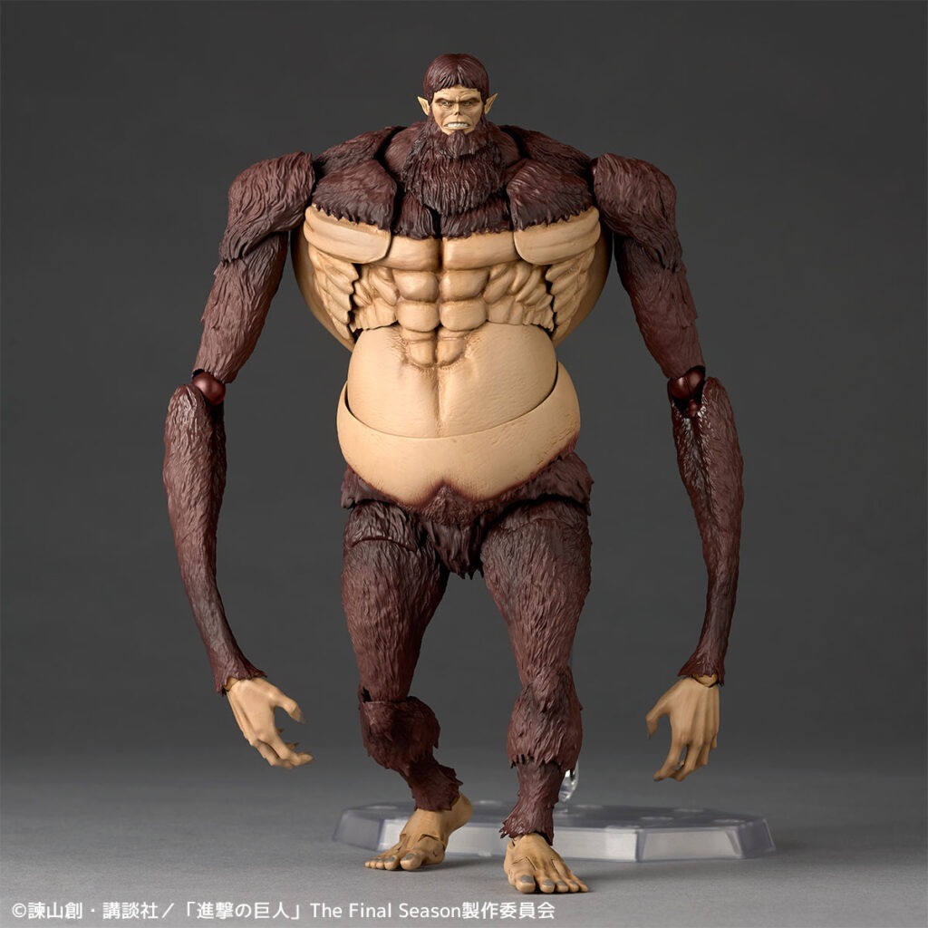 The Beast Titan Attack on Titan REVOLTECH Figure AMAZING YAMAGUCHI SERIES KAIYODO