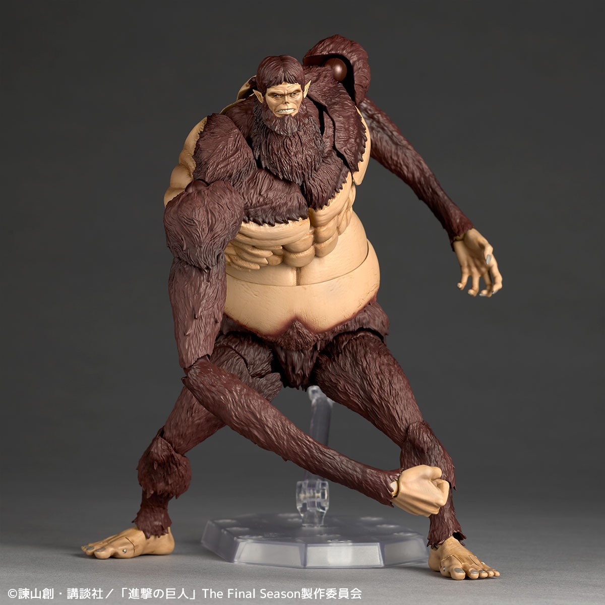 The Beast Titan Attack on Titan REVOLTECH Figure AMAZING YAMAGUCHI SERIES KAIYODO