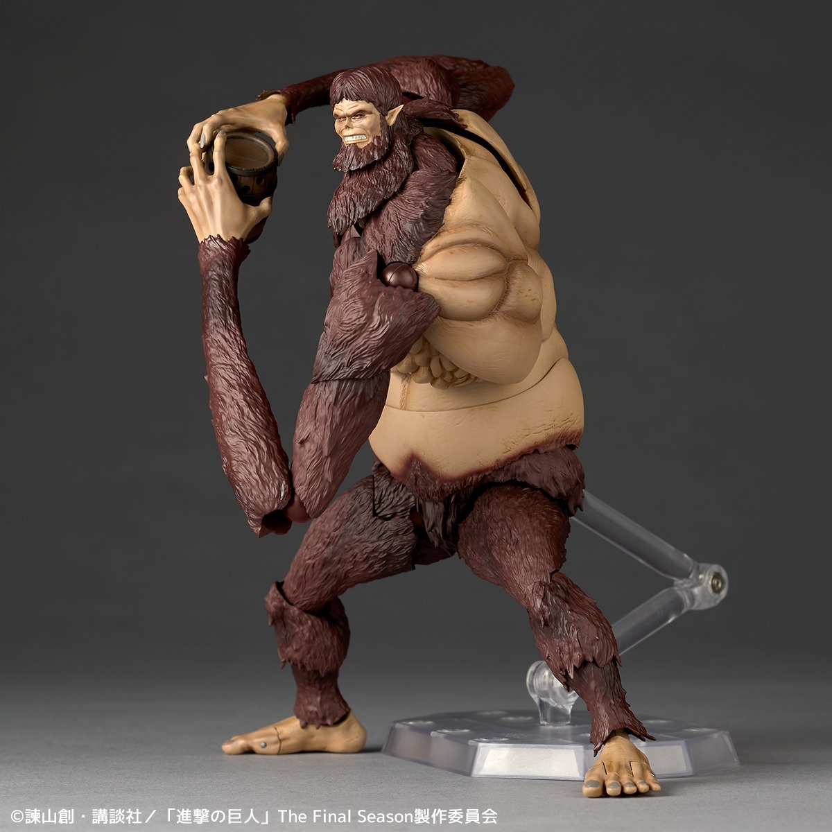 The Beast Titan Attack on Titan REVOLTECH Figure AMAZING YAMAGUCHI SERIES KAIYODO
