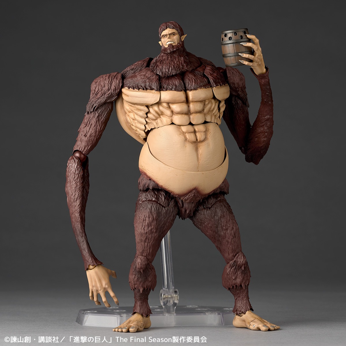 The Beast Titan Attack on Titan REVOLTECH Figure AMAZING YAMAGUCHI SERIES KAIYODO