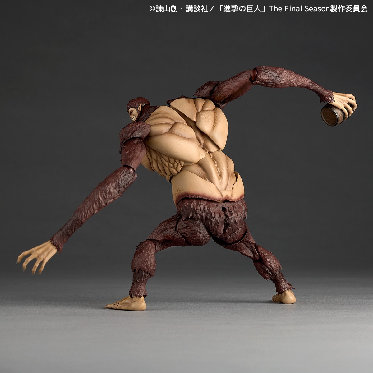 The Beast Titan Attack on Titan REVOLTECH Figure AMAZING YAMAGUCHI SERIES KAIYODO