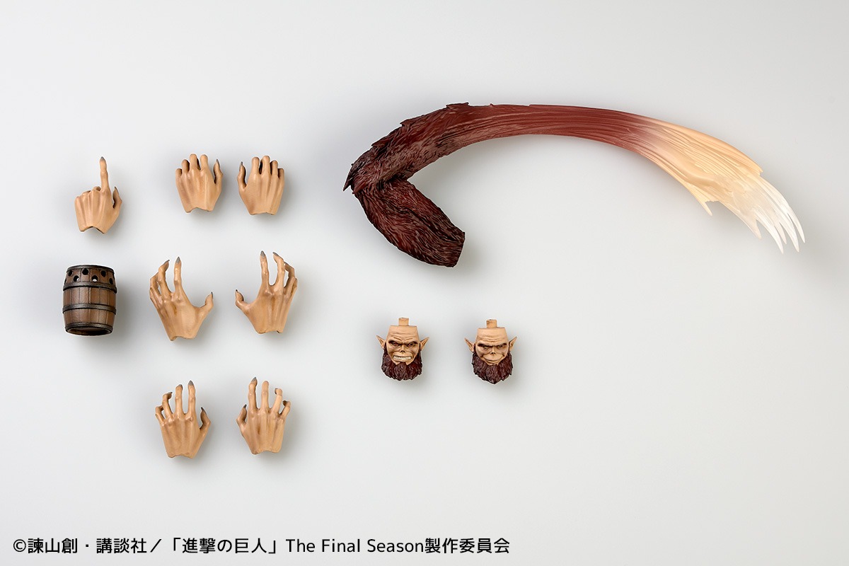 The Beast Titan Attack on Titan REVOLTECH Figure AMAZING YAMAGUCHI SERIES KAIYODO