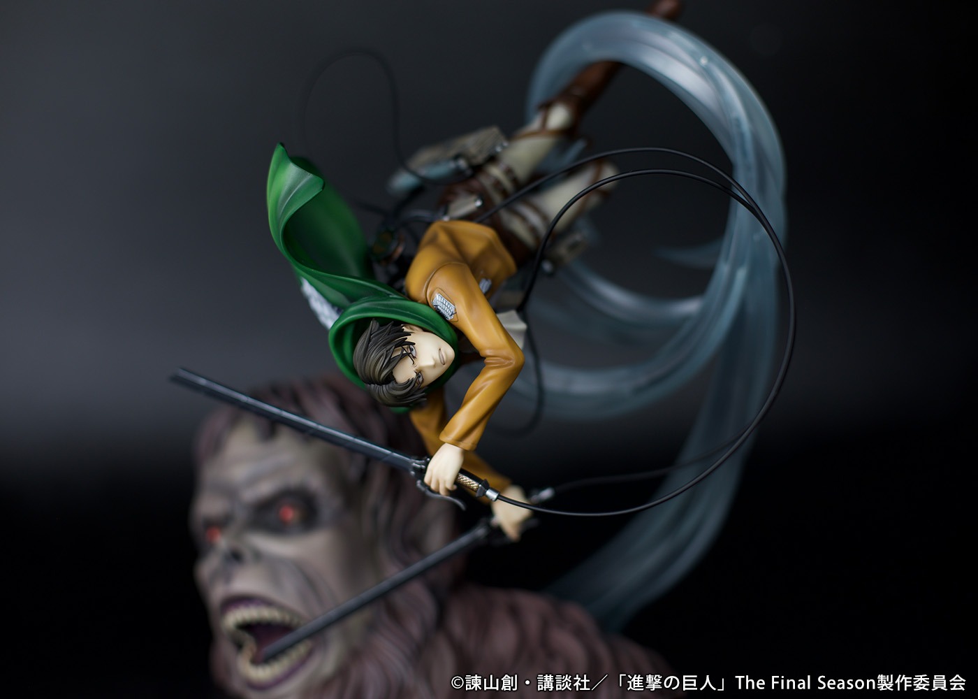 Levi vs The Beast Titan Attack on Titan Figure PROOF