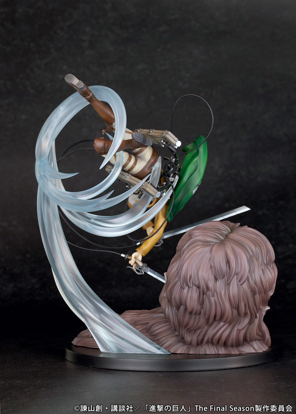 Levi vs The Beast Titan Attack on Titan Figure PROOF
