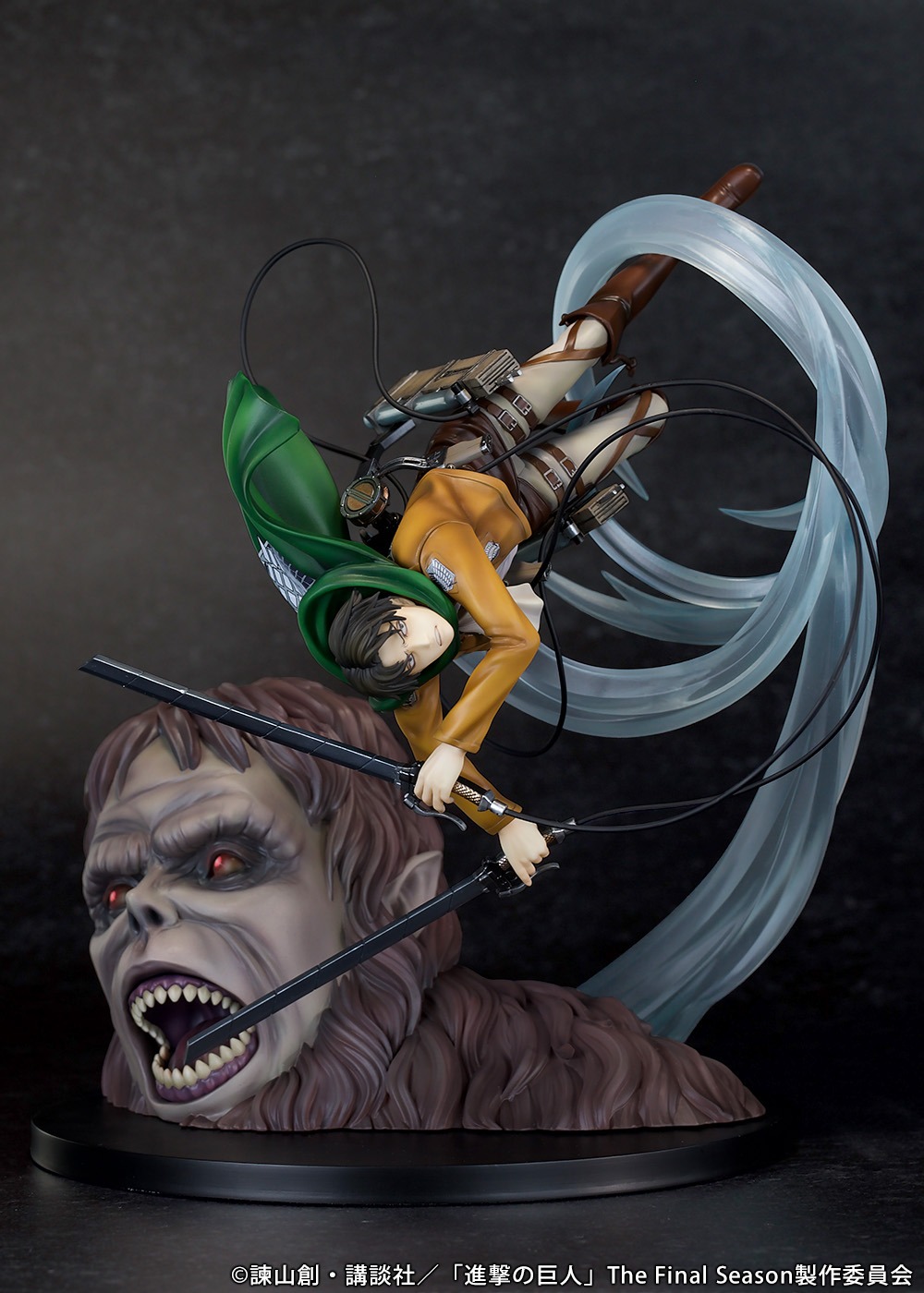 Levi vs The Beast Titan Attack on Titan Figure PROOF