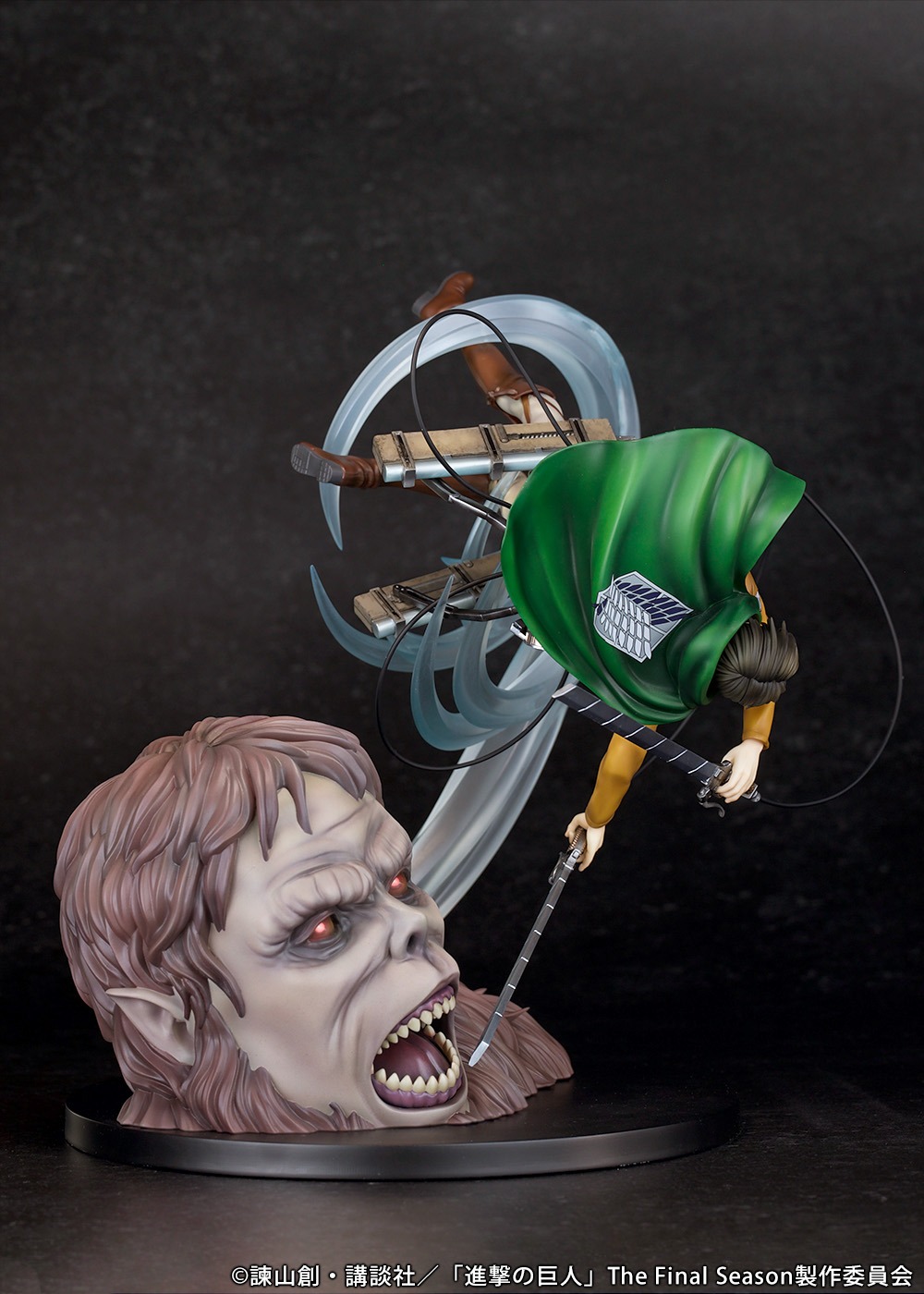 Levi vs The Beast Titan Attack on Titan Figure PROOF