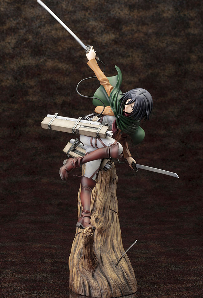 Mikasa Ackerman Attack on Titan 1/8 Scale Figure Renewal Package Ver. ARTFX J kotobukiya