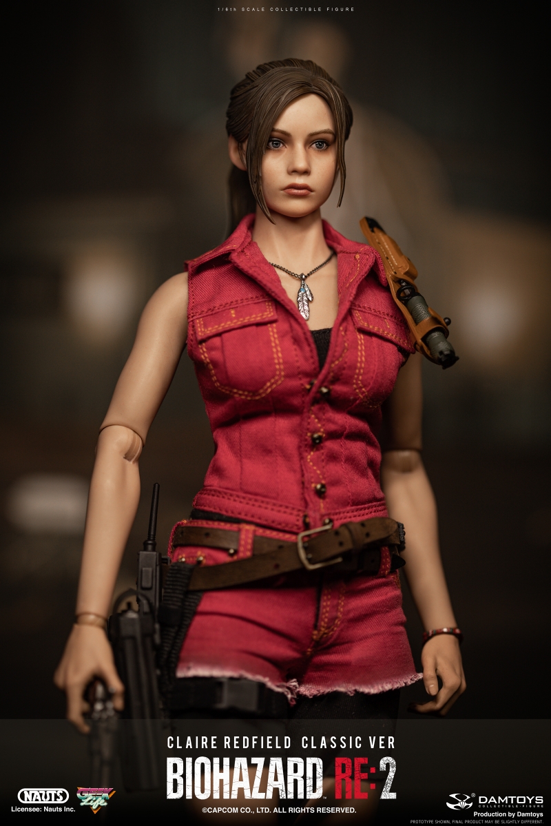 BIOHAZARD RE:2 CLAIRE REDFIELD CLASSIC Ver. 1/6 Scale Collectable Action Figure DAMTOYS CAPCOM