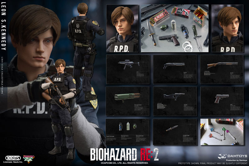 LEON S.KENNEDY 1/6 Scale Collectable Figure BIOHAZARD