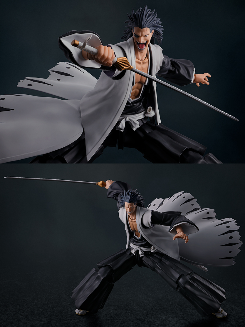 Kenpachi Zaraki BLEACH Thousand-Year Blood War arc S.H.Figuarts Figure BANDAI