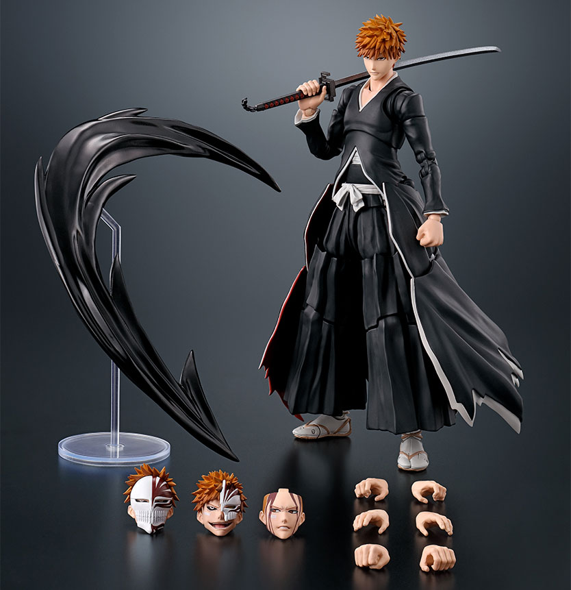 S.H.Figuarts ICHIGO KUROSAKI BLEACH Getsugatensho BANDAI