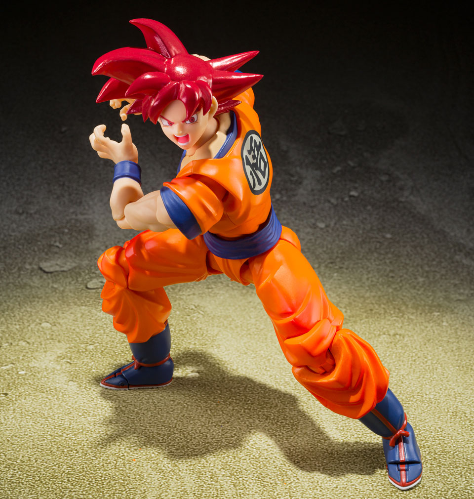 Son Goku Super Saiyan God S.H.Figuarts Figure BANDAI 