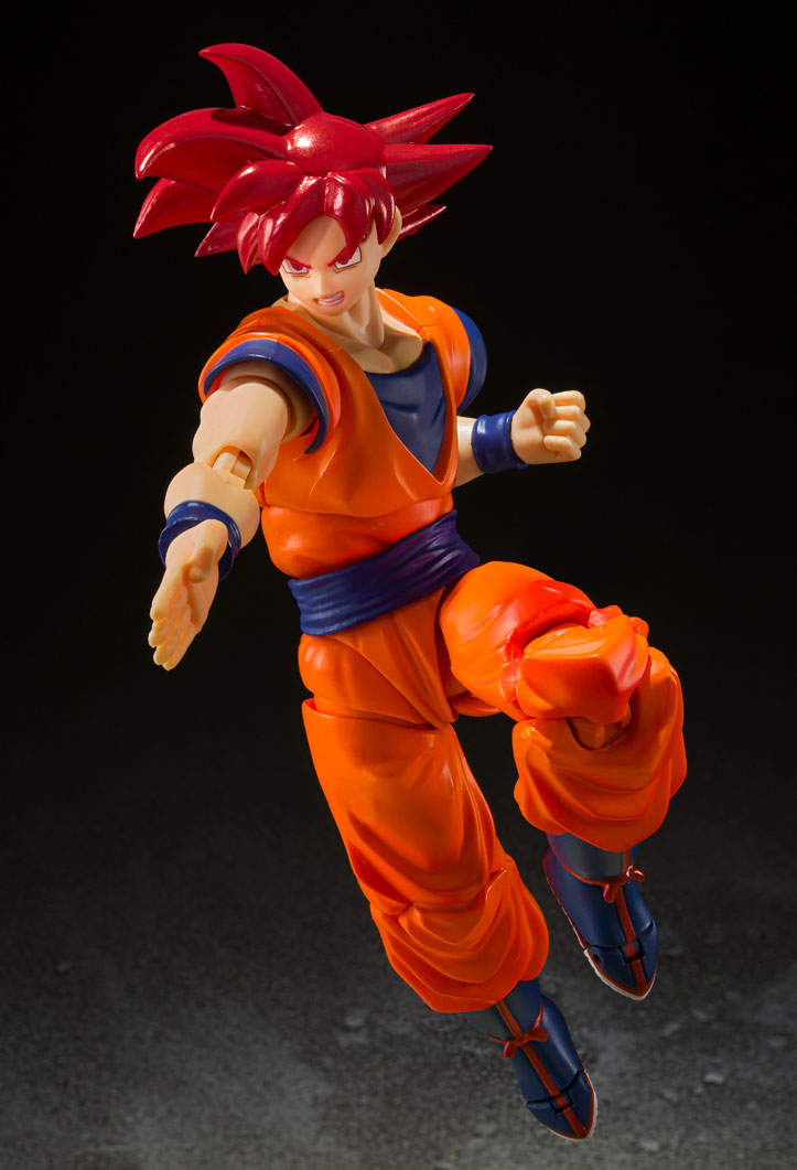 Son Goku Super Saiyan God S.H.Figuarts Figure BANDAI 