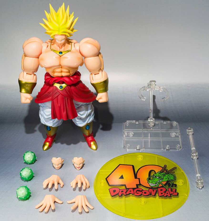 S.H.Figuarts BROLY 40th Anniversary Reissue Edition Figure DRAGON BALL Z PREMIUM BANDAI