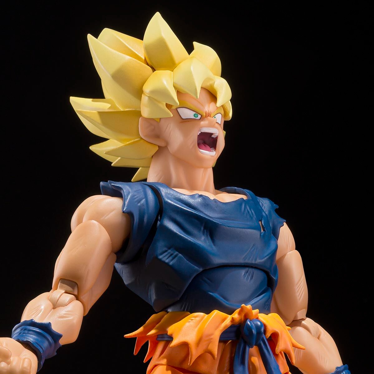 Son Goku Super Saiyan FIGHTER OF RAGE S.H.Figuarts Figure DRAGONBALL Z BANDAI