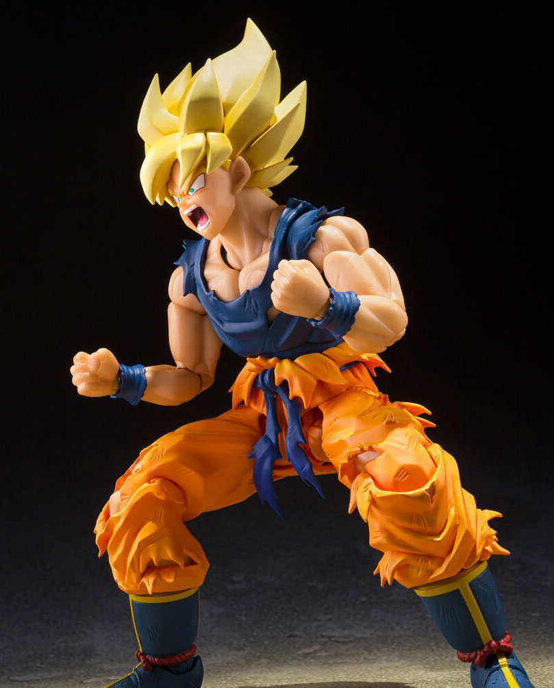 Son Goku Super Saiyan FIGHTER OF RAGE S.H.Figuarts Figure DRAGONBALL Z BANDAI