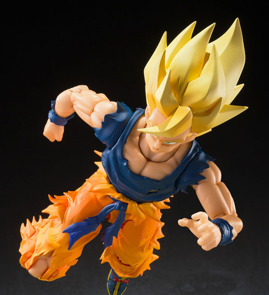 Son Goku Super Saiyan FIGHTER OF RAGE S.H.Figuarts Figure DRAGONBALL Z BANDAI