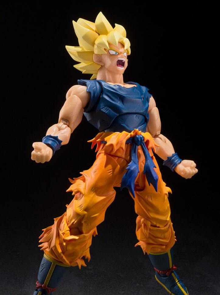 Son Goku Super Saiyan FIGHTER OF RAGE S.H.Figuarts Figure DRAGONBALL Z BANDAI