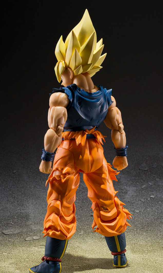 Son Goku Super Saiyan FIGHTER OF RAGE S.H.Figuarts Figure DRAGONBALL Z BANDAI