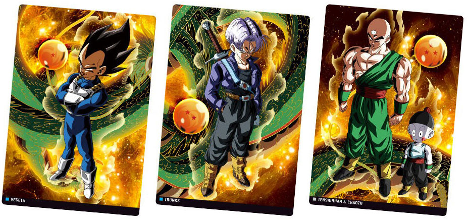 DRAGON BALL Itajaga Plastic Cards Vol.7 Candy Toy BANDAI
