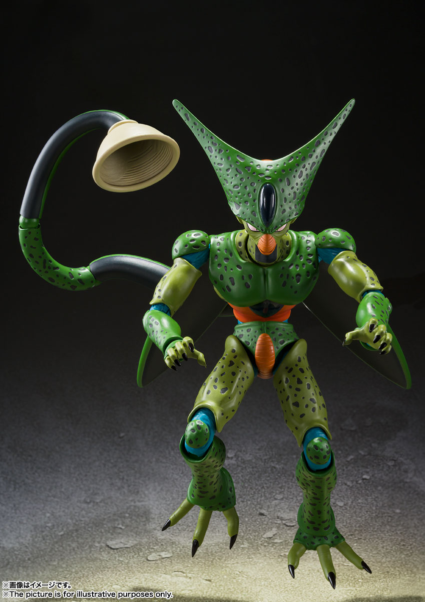 Cell 1st Form DRAGON BALL Z Figure S.H.Figuarts BANDAI