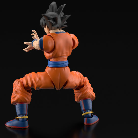 Son Goku NEW SPEC Ver. DRAGON BALL Z Plastic Model Kit Figure-rise Standard BANDAI