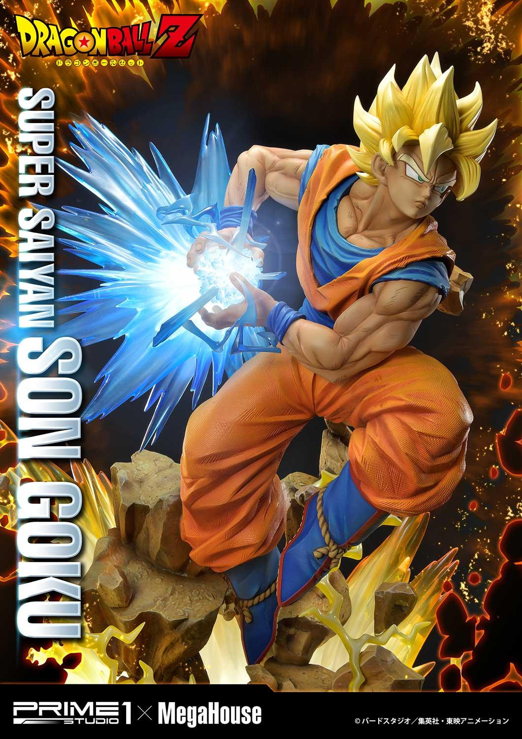 Son Goku Super Saiyan Mega Premium Master Line Figure 1/4 Scale
