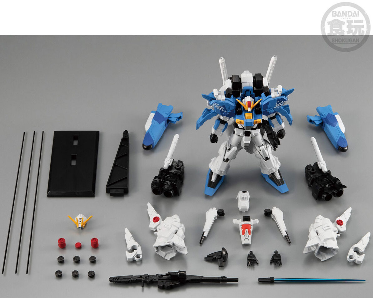 MSA-0011 [Ext] Ex-S GUNDAM S GUNDAM Blue Splinter Ttype G Frame FA Figure Candy Toy BANDAI
