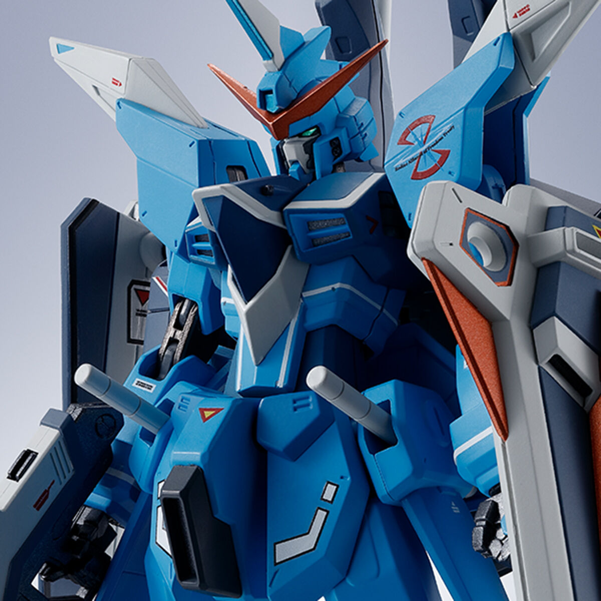 JUSTICE GUNDAM REAL-TYPE COLOR Ver. SIDE MS SEED TAMASHII NATIONS Figure BANDAI