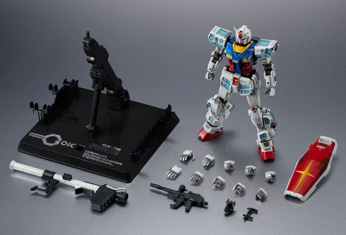 CHOGOKIN RX-78F00/E GUNDAM NEXT FUTURE PAVILION BANDAI