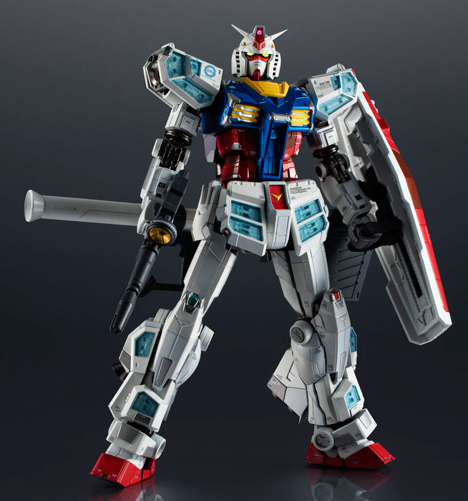 CHOGOKIN RX-78F00/E GUNDAM NEXT FUTURE PAVILION BANDAI