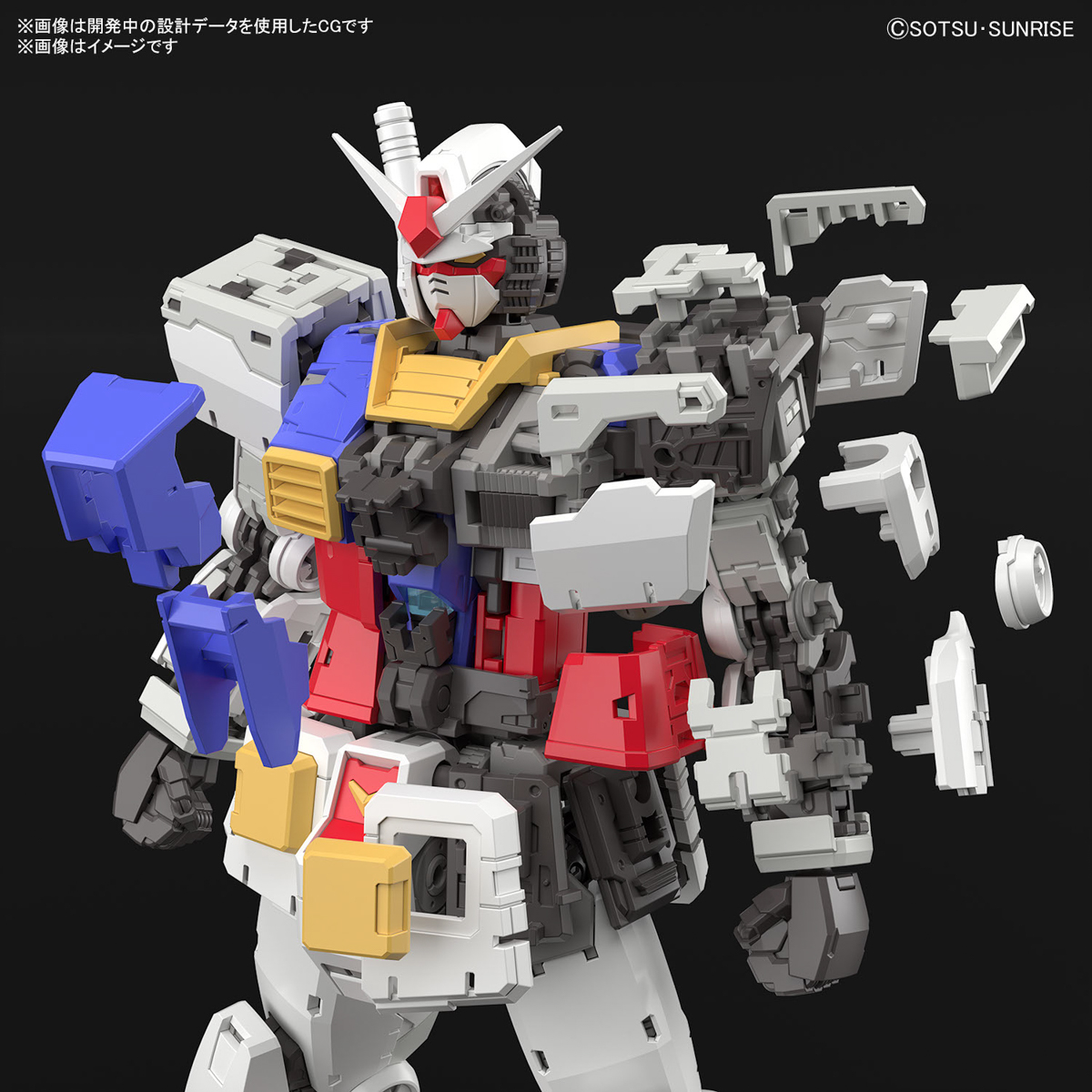 RX-78-2 GUNDAM Ver.2.0 RG 1/144 Scale Model Kit GUNPLA BANDAI