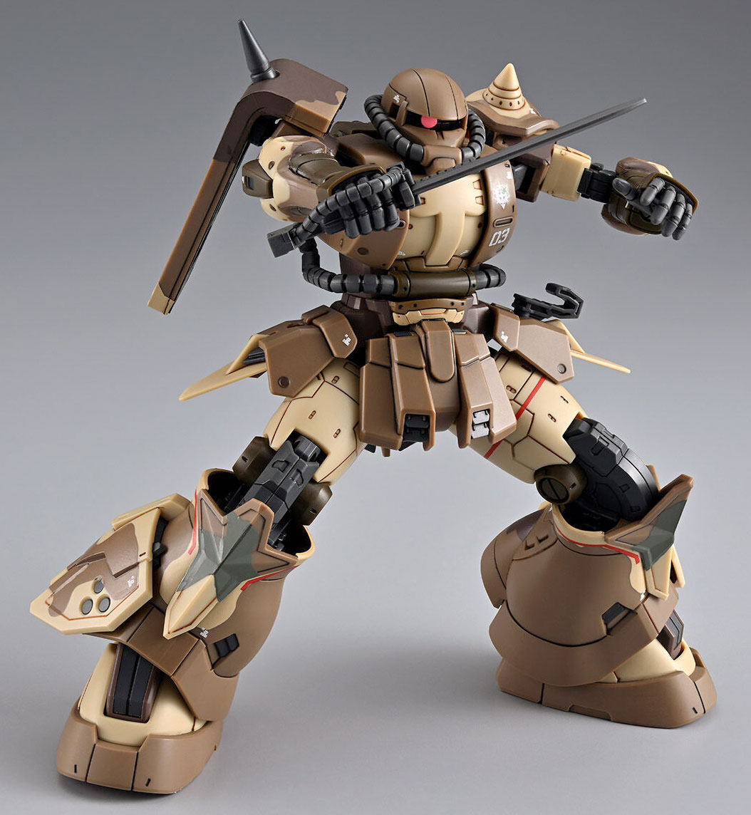 MS-06GD Sangho's Unit Zaku GUNDAM The Movie Cucuruz Doan's Island HG 1/144 Scale Model Kit Figure GUNPLA BANDAI –