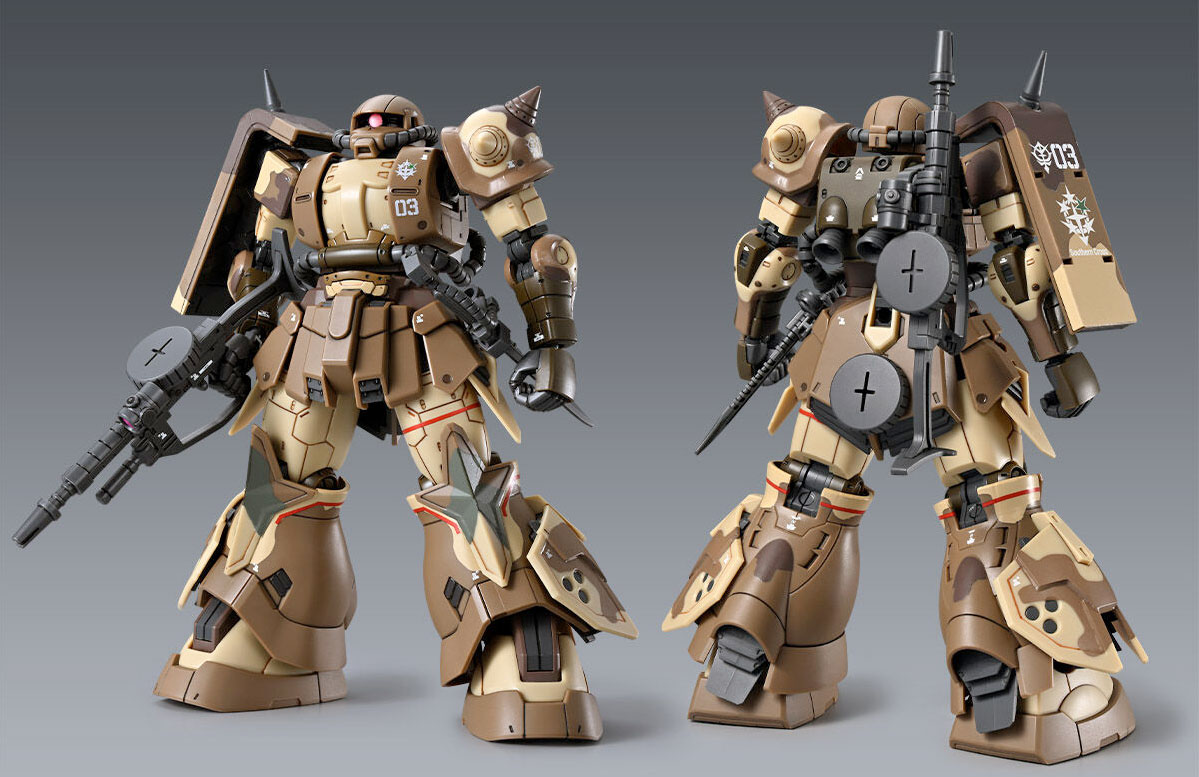 MS-06GD Sangho's Unit Zaku GUNDAM The Movie Cucuruz Doan's Island HG 1/144 Scale Model Kit Figure GUNPLA BANDAI –