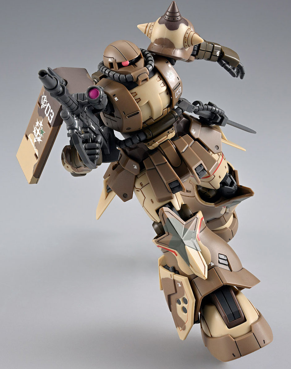 MS-06GD Sangho's Unit Zaku GUNDAM The Movie Cucuruz Doan's Island HG 1/144 Scale Model Kit Figure GUNPLA BANDAI –