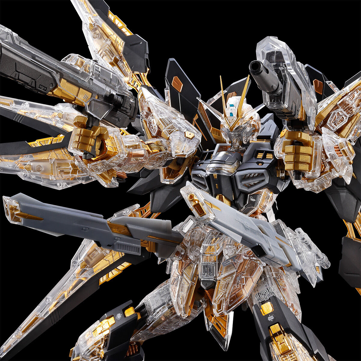 STRIKE FREEDOM GUNDAM MECHANICAL CLEAR SEED DESTINY MGEX 1/100 Scale Model Kit Fgiure BANDAI