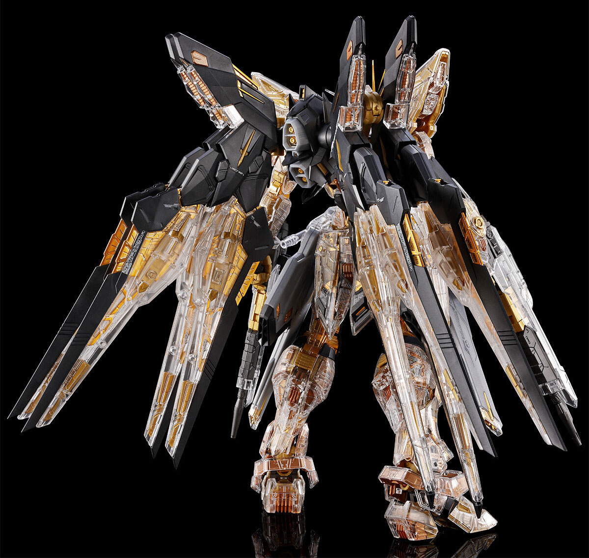 STRIKE FREEDOM GUNDAM MECHANICAL CLEAR SEED DESTINY MGEX 1/100 Scale Model Kit Fgiure BANDAI
