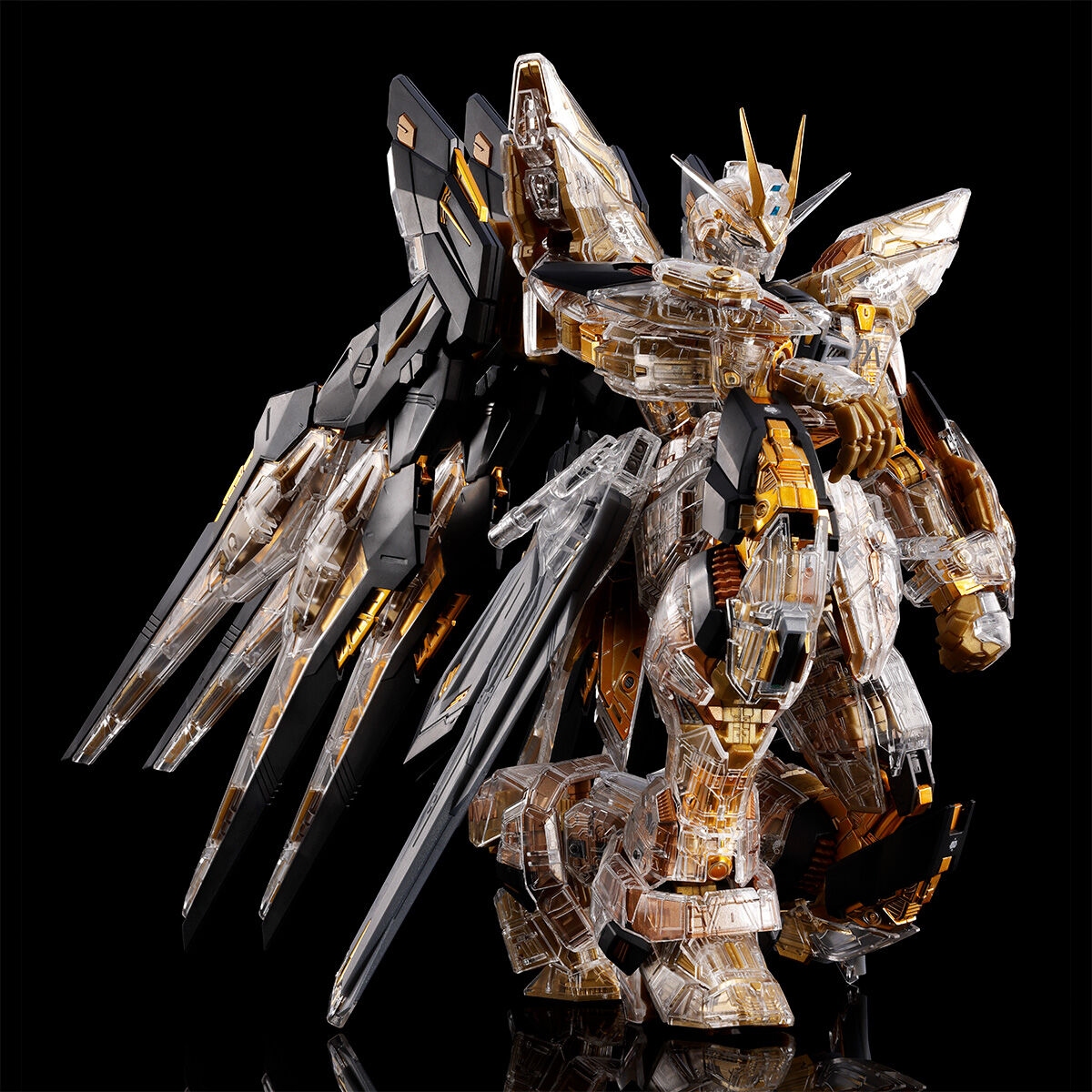 STRIKE FREEDOM GUNDAM MECHANICAL CLEAR SEED DESTINY MGEX 1/100 Scale Model Kit Fgiure BANDAI
