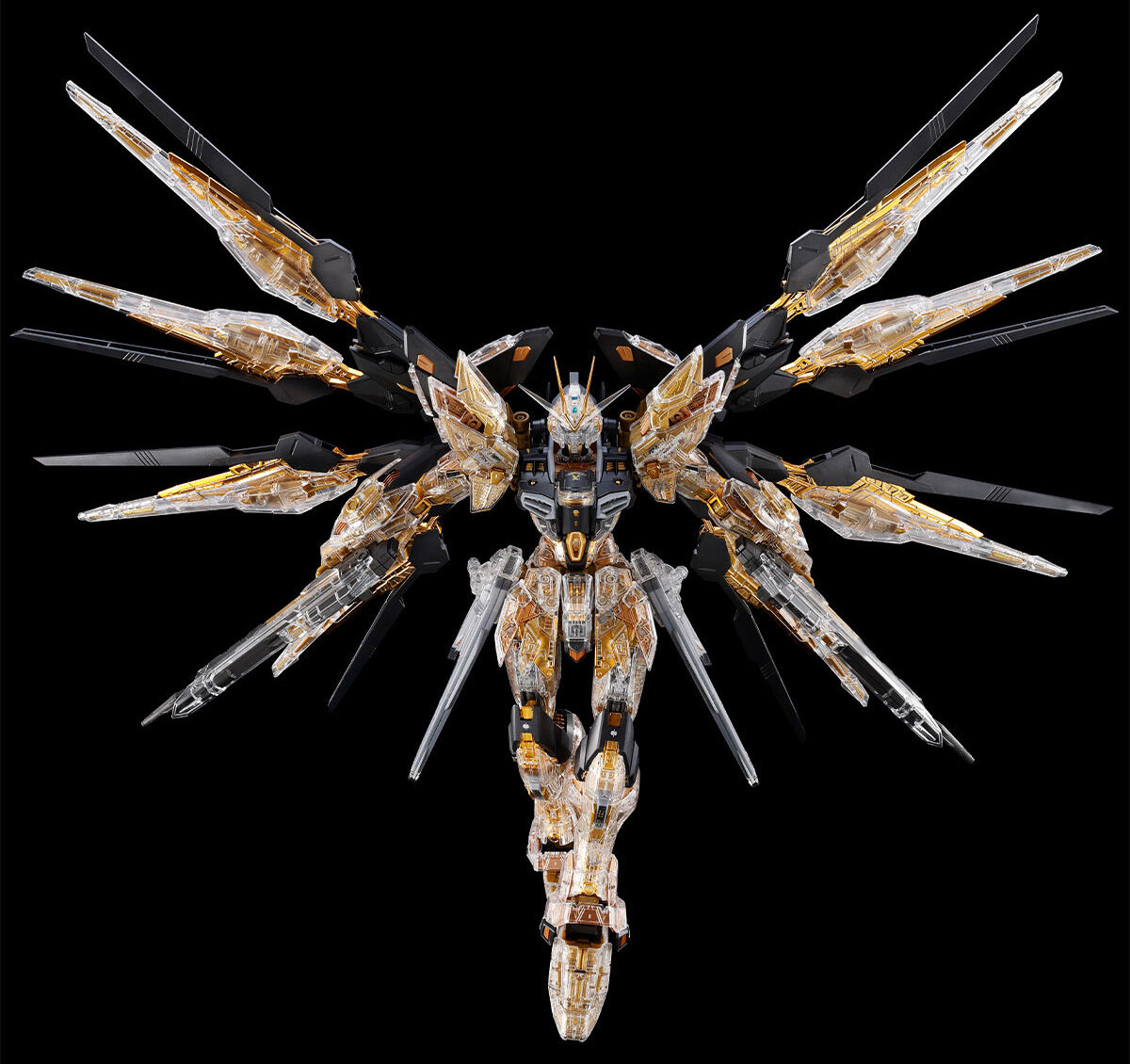 STRIKE FREEDOM GUNDAM MECHANICAL CLEAR SEED DESTINY MGEX 1/100 Scale Model Kit Fgiure BANDAI