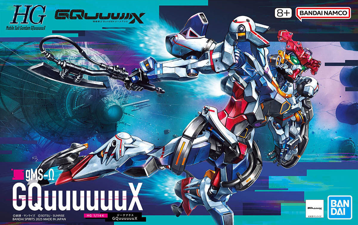 Gundam GQuuuuuuX HG 1/144 Scale Model Kit GUNPLA BANDAI