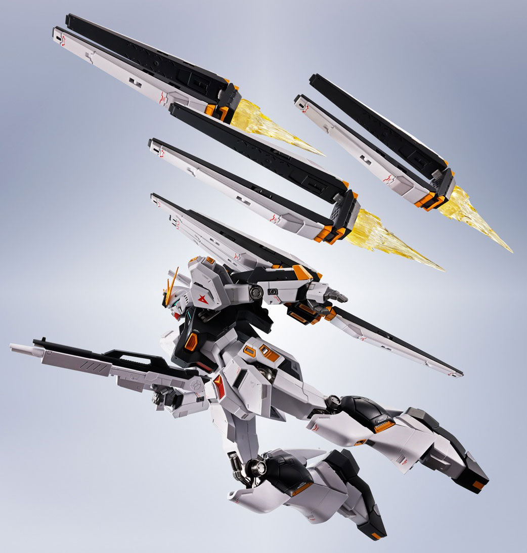SIDE MS Nu Gundam νGUNDAM METAL ROBOT SPIRITS Char's Counterattack Figure BANDAI