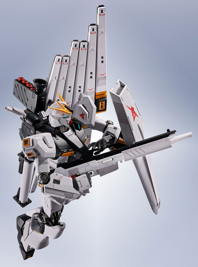 SIDE MS Nu Gundam νGUNDAM METAL ROBOT SPIRITS Char's Counterattack Figure BANDAI