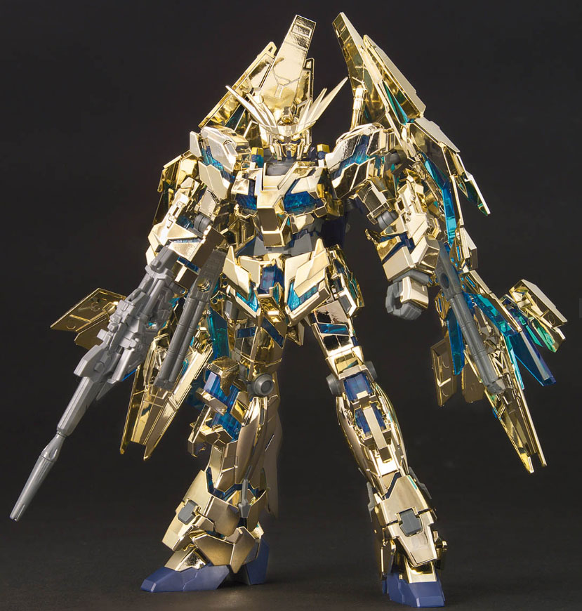 Unicorn Gundam 03 Phenex Destroy Mode GOLD & SILVER COATING SET HG 1/144 Scale Model Kit GUNPLA Figure GUNDAM BASE BANDAI