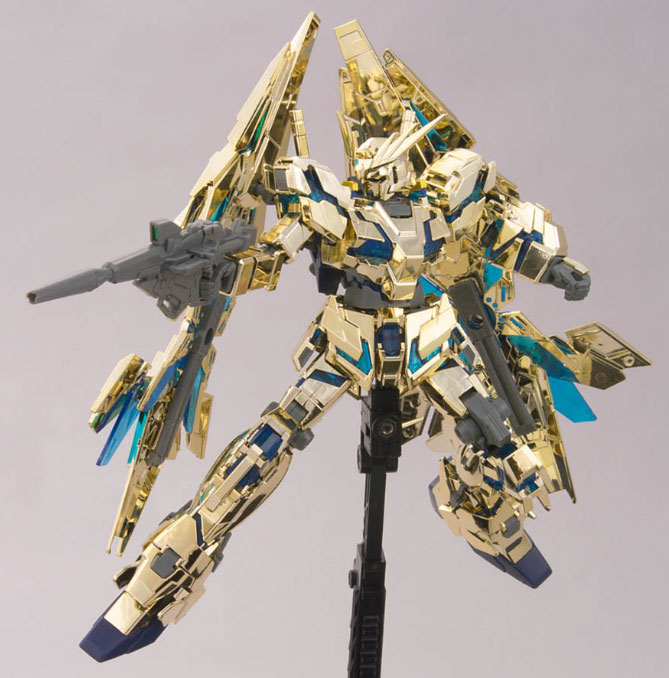 Unicorn Gundam 03 Phenex Destroy Mode GOLD & SILVER COATING SET HG 1/144 Scale Model Kit GUNPLA Figure GUNDAM BASE BANDAI