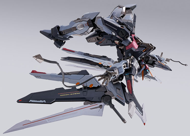 METAL BUILD GAT-X105E+AQM/E-X09S Strike Noir Gundam Alternative Strike Ver. SEED C.E. 73: STARGAZER BANDI