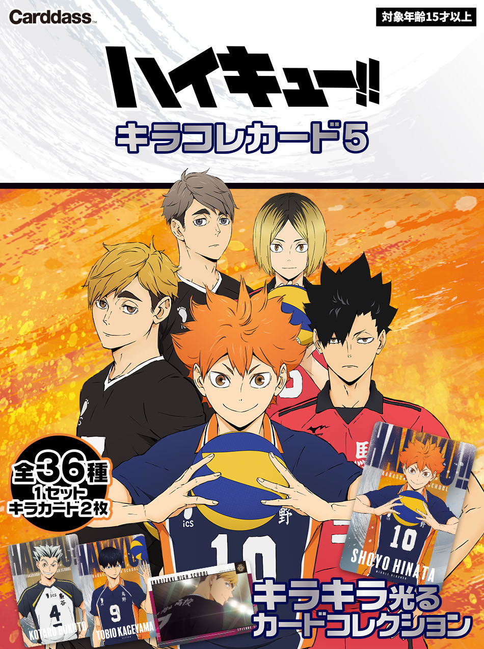 HAIKYU!! Kira Cole Card Vol.5 carddass BANDAI